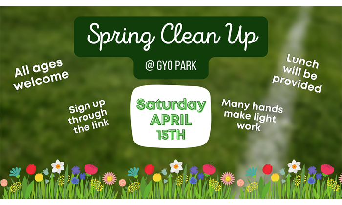SPRING CLEAN UPS @ GYO Park