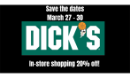 DICKS discount shopping