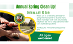 Annual Spring Clean up 